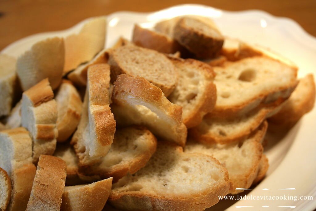 Pieces of bread