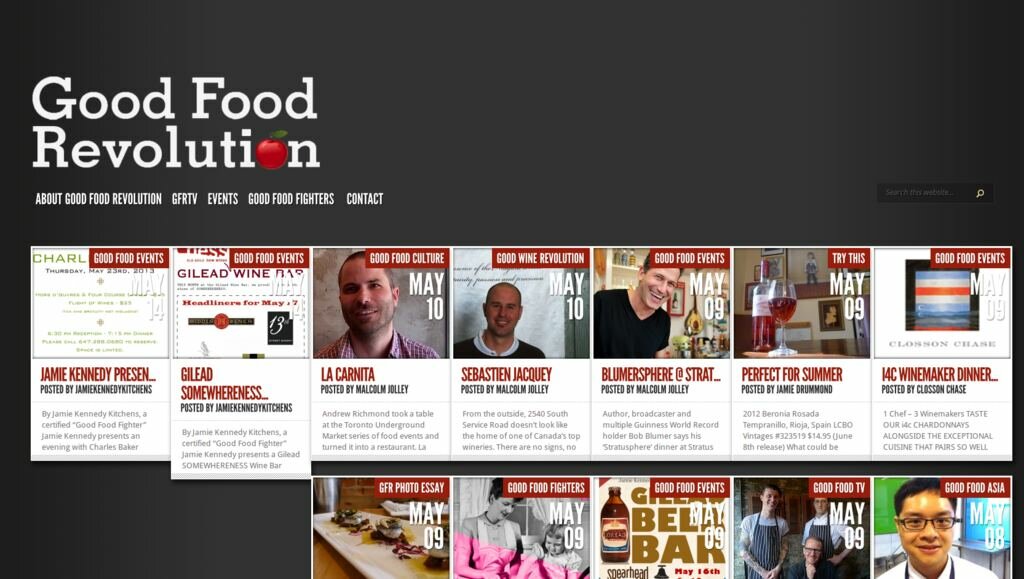 Good Food Revolution - Canada's Good Food and Wine News Site