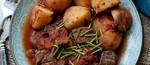 Father’s Day Crock Pot Meat And Potatoes #recipe