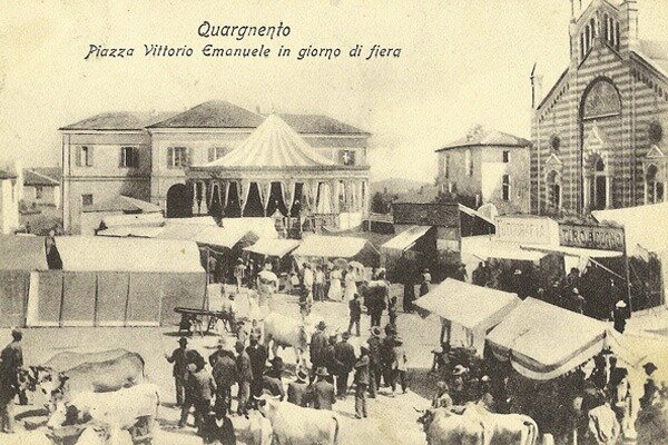 Piazza Vittorio Emanuele in Quargnento