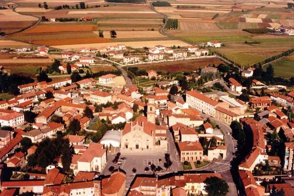 Quargnento, aerial view