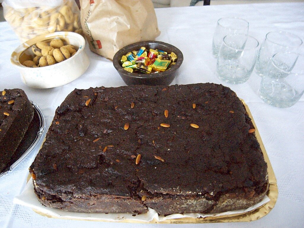 Torta paesana and other goodies